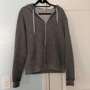 American Apparel Grey Heathered Hoodie